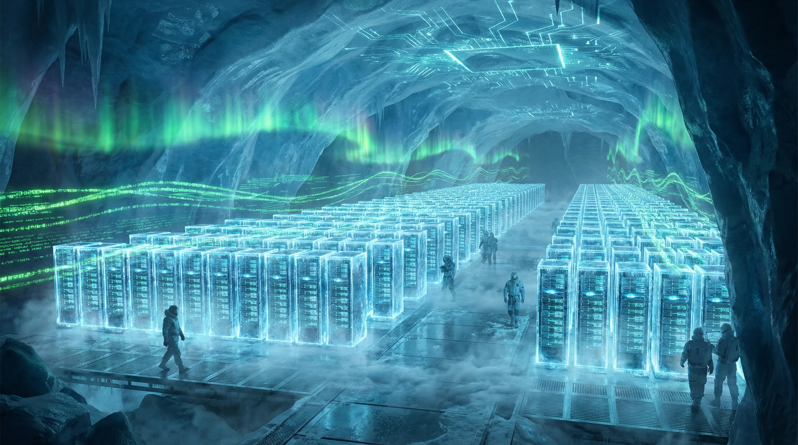 天狼星AI系统核心数据处理单元的科幻概念图